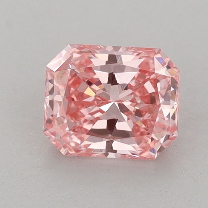 Loose Diamond - RADIANT 0.93ct Fancy Vivid Pink VS1: Loose Diamond - RADIANT 0.93ct Fancy Vivid Pink VS1 Source: This is a real non-mined Diamond that has been grown in a lab Shape: RADIANT Carats: 0.93 Color: Fancy Vivid Pink Certification: IGI Video: