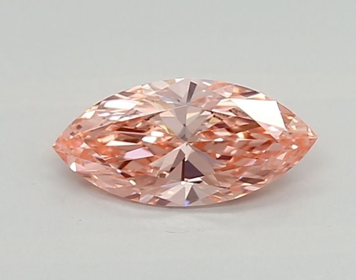 Loose Diamond - MARQUISE 0.49ct Fancy Vivid Pink VVS2: Loose Diamond - MARQUISE 0.49ct Fancy Vivid Pink VVS2 Source: This is a real non-mined Diamond that has been grown in a lab Shape: MARQUISE Carats: 0.49 Color: Fancy Vivid Pink Certification: IGI Vide