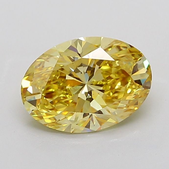 Loose Diamond - OVAL 4.01ct Fancy Intense Yellow VS1: Loose Diamond - OVAL 4.01ct Fancy Intense Yellow VS1 Source: This is a real non-mined Diamond that has been grown in a lab Shape: OVAL Carats: 4.01 Color: Fancy Intense Yellow Certification: IGI Video