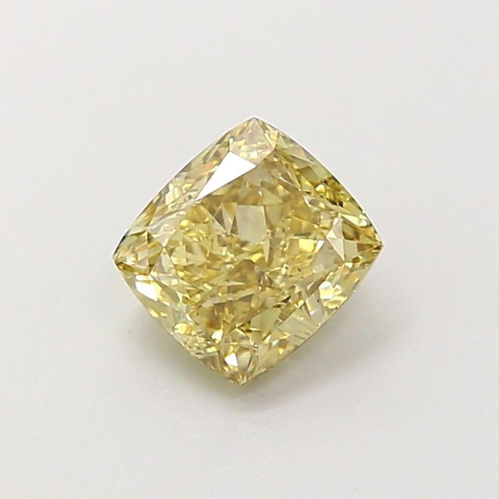 Loose Diamond - CUSHION MODIFIED 1.01ct Fancy Gray Yellow VS2: Loose Diamond - CUSHION MODIFIED 1.01ct Fancy Gray Yellow VS2 Source: This is a real non-mined Diamond that has been grown in a lab Shape: CUSHION MODIFIED Carats: 1.01 Color: Fancy Gray Yellow Certif