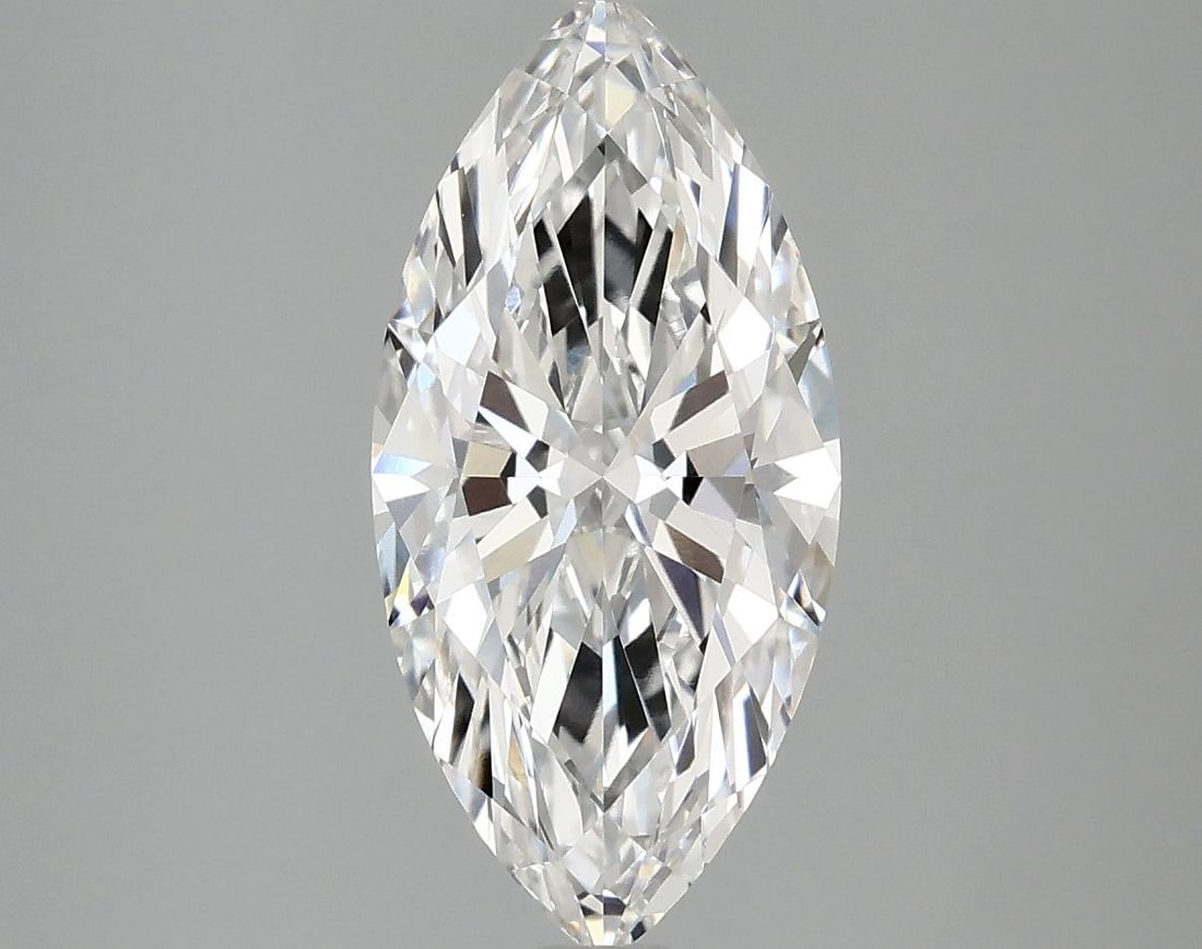 Loose Diamond - MARQUISE 1.98ct F VVS2: Loose Diamond - MARQUISE 1.98ct F VVS2 Source: This is a real non-mined Diamond that has been grown in a lab Shape: MARQUISE Carats: 1.98 Color: F Clarity: VVS2 Certification: IGI Video: