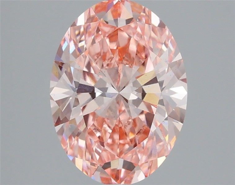 Loose Diamond - OVAL 2.83ct Fancy Vivid Pink VS2: Loose Diamond - OVAL 2.83ct Fancy Vivid Pink VS2 Source: This is a real non-mined Diamond that has been grown in a lab Shape: OVAL Carats: 2.83 Color: Fancy Vivid Pink Certification: IGI Video: