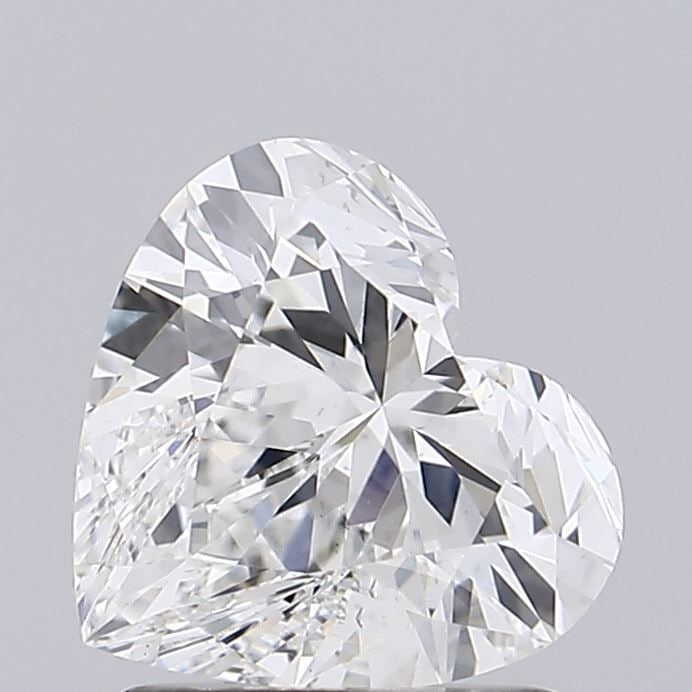 Loose Diamond - HEART 1.44ct E VS2: Loose Diamond - HEART 1.44ct E VS2 Source: This is a real non-mined Diamond that has been grown in a lab Shape: HEART Carats: 1.44 Color: E Clarity: VS2 Certification: HRD Video: