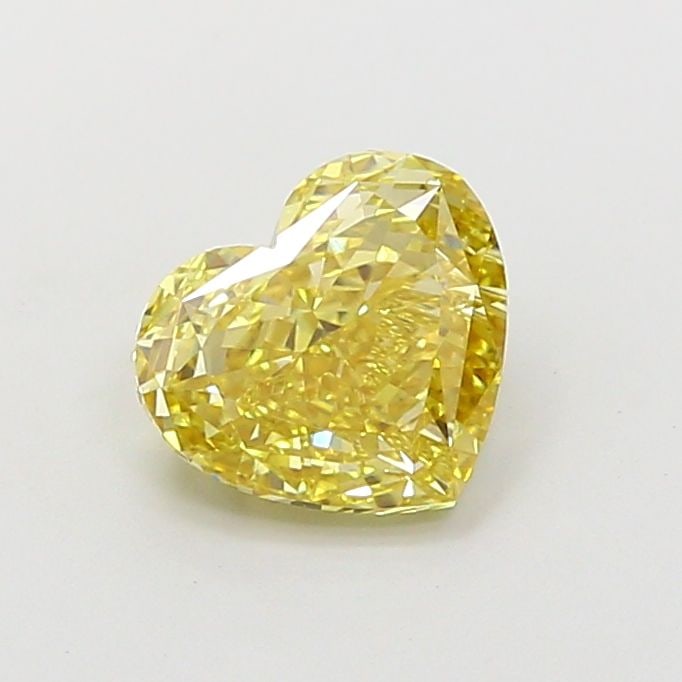 Loose Diamond - HEART 1.54ct Fancy Intense Yellow VS1: Loose Diamond - HEART 1.54ct Fancy Intense Yellow VS1 Source: This is a real non-mined Diamond that has been grown in a lab Shape: HEART Carats: 1.54 Color: Fancy Intense Yellow Certification: IGI Vid