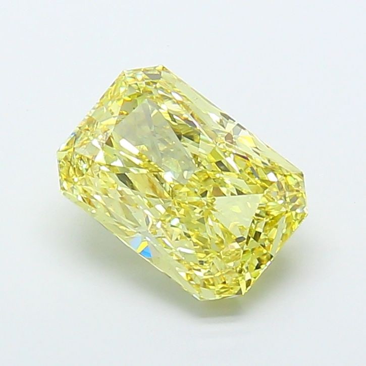 Loose Diamond - RADIANT 7.33ct Fancy Intense Yellow VS2: Loose Diamond - RADIANT 7.33ct Fancy Intense Yellow VS2 Source: This is a real non-mined Diamond that has been grown in a lab Shape: RADIANT Carats: 7.33 Color: Fancy Intense Yellow Certification: IGI