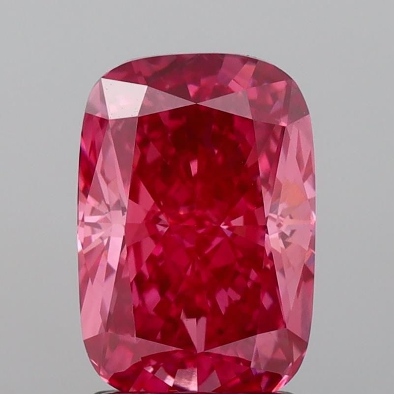 Loose Diamond - CUSHION MODIFIED 3.05ct Fancy Vivid Pink VVS2 (1 of 1)