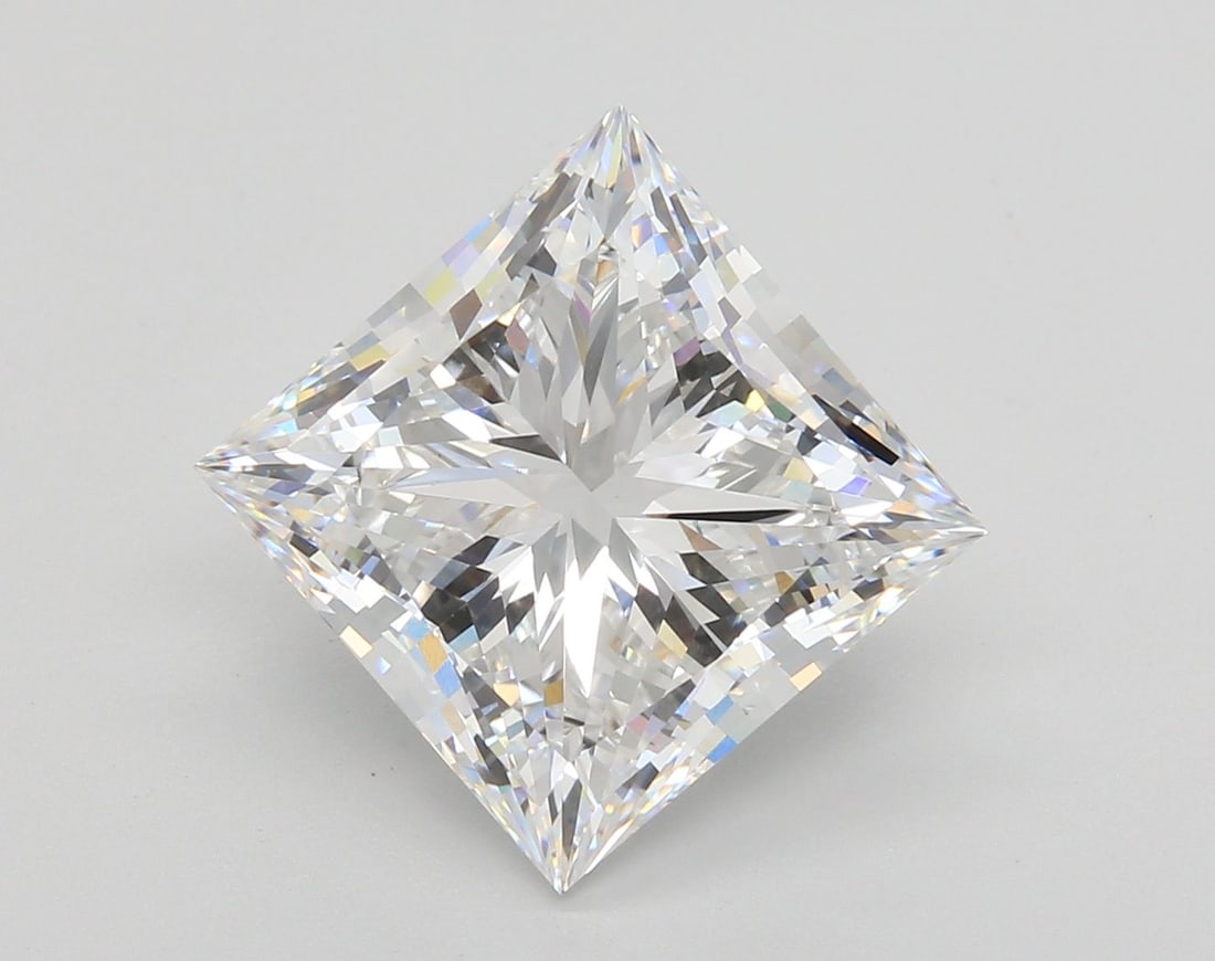 Loose Diamond - PRINCESS 7.52ct E VS1: Loose Diamond - PRINCESS 7.52ct E VS1 Source: This is a real non-mined Diamond that has been grown in a lab Shape: PRINCESS Carats: 7.52 Color: E Clarity: VS1 Certification: IGI Video: