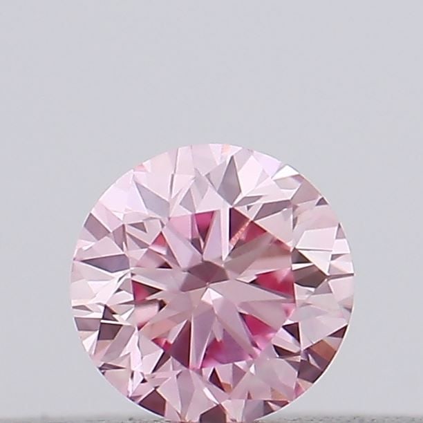 Loose Diamond - ROUND 0.11ct Fancy Vivid Pink VVS2: Loose Diamond - ROUND 0.11ct Fancy Vivid Pink VVS2 Source: This is a real non-mined Diamond that has been grown in a lab Shape: ROUND Carats: 0.11 Color: Fancy Vivid Pink Certification: IGI Video: