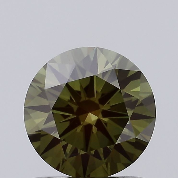 Ideal Loose Diamond - ROUND 1.07ct Fancy Deep Green VS1: Ideal Loose Diamond - ROUND 1.07ct Fancy Deep Green VS1 Source: This is a real non-mined Diamond that has been grown in a lab Shape: ROUND Carats: 1.07 Color: Fancy Deep Green Certification: IGI Video