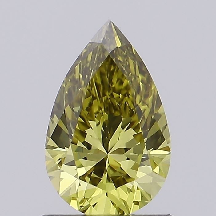 Loose Diamond - PEAR 0.92ct Fancy Vivid Yellow VVS2: Loose Diamond - PEAR 0.92ct Fancy Vivid Yellow VVS2 Source: This is a real non-mined Diamond that has been grown in a lab Shape: PEAR Carats: 0.92 Color: Fancy Vivid Yellow Certification: NONE Video: