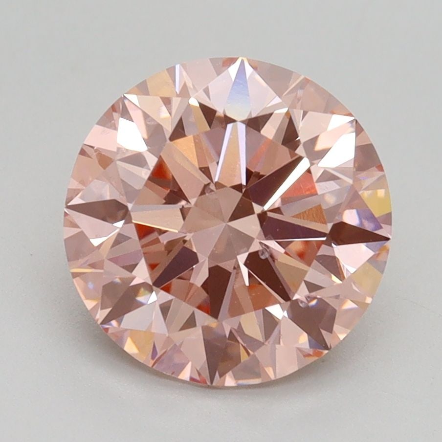 Loose Diamond - ROUND 2.71ct Fancy Intense Pink SI1: Loose Diamond - ROUND 2.71ct Fancy Intense Pink SI1 Source: This is a real non-mined Diamond that has been grown in a lab Shape: ROUND Carats: 2.71 Color: Fancy Intense Pink Certification: IGI Video: