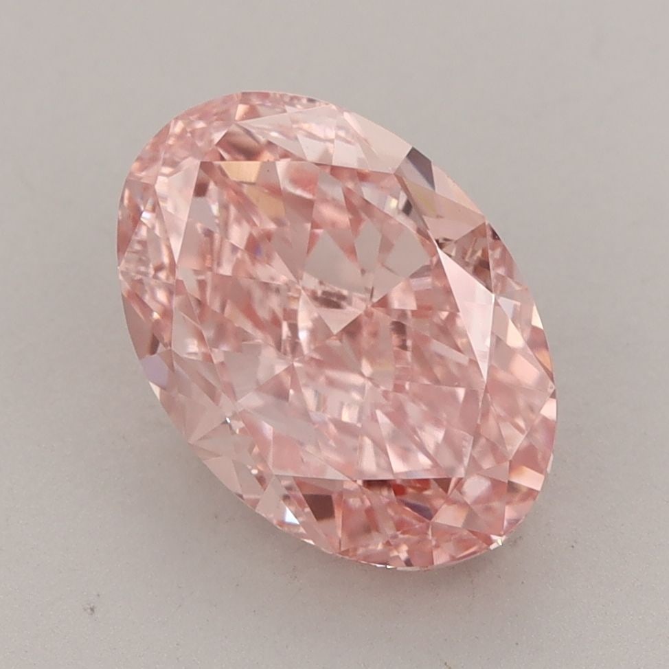 Loose Diamond - OVAL 3.35ct Fancy Vivid Pink VS1: Loose Diamond - OVAL 3.35ct Fancy Vivid Pink VS1 Source: This is a real non-mined Diamond that has been grown in a lab Shape: OVAL Carats: 3.35 Color: Fancy Vivid Pink Certification: IGI Video:
