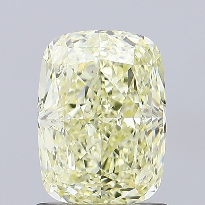 Loose Diamond - CUSHION MODIFIED 1.27ct Fancy Yellow VS1: Loose Diamond - CUSHION MODIFIED 1.27ct Fancy Yellow VS1 Source: This is a real non-mined Diamond that has been grown in a lab Shape: CUSHION MODIFIED Carats: 1.27 Color: Fancy Yellow Certification: I