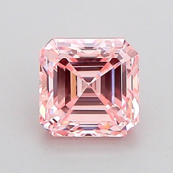 Loose Diamond - ASSCHER 1.01ct Fancy Pink VS1: Loose Diamond - ASSCHER 1.01ct Fancy Pink VS1 Source: This is a real non-mined Diamond that has been grown in a lab Shape: ASSCHER Carats: 1.01 Color: Fancy Pink Certification: IGI Video: