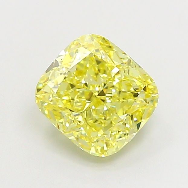 Loose Diamond - CUSHION MODIFIED 2.7ct Fancy Intense Yellow VS2: Loose Diamond - CUSHION MODIFIED 2.7ct Fancy Intense Yellow VS2 Source: This is a real non-mined Diamond that has been grown in a lab Shape: CUSHION MODIFIED Carats: 2.7 Color: Fancy Intense Yellow Ce