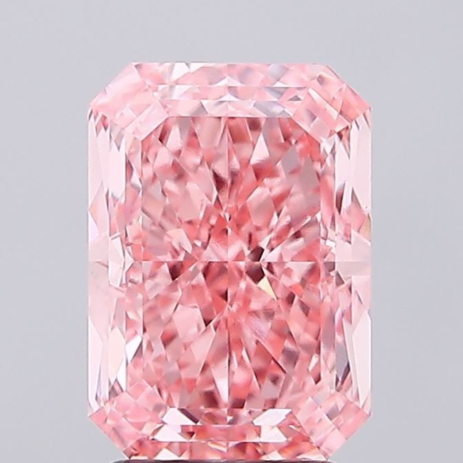 Loose Diamond - RADIANT 3.54ct Fancy Vivid Pink VVS2 (1 of 1)