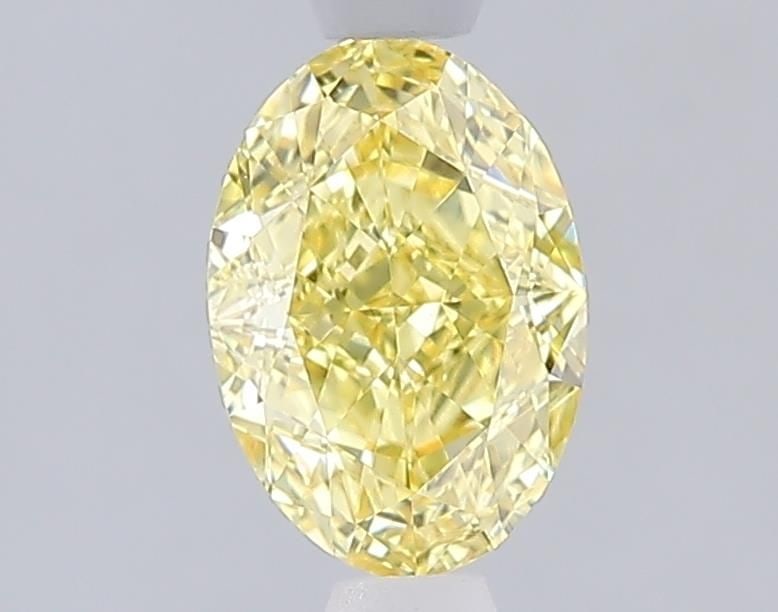 Loose Diamond - OVAL 1.08ct Fancy Intense Yellow VVS2: Loose Diamond - OVAL 1.08ct Fancy Intense Yellow VVS2 Source: This is a real non-mined Diamond that has been grown in a lab Shape: OVAL Carats: 1.08 Color: Fancy Intense Yellow Certification: IGI Vide