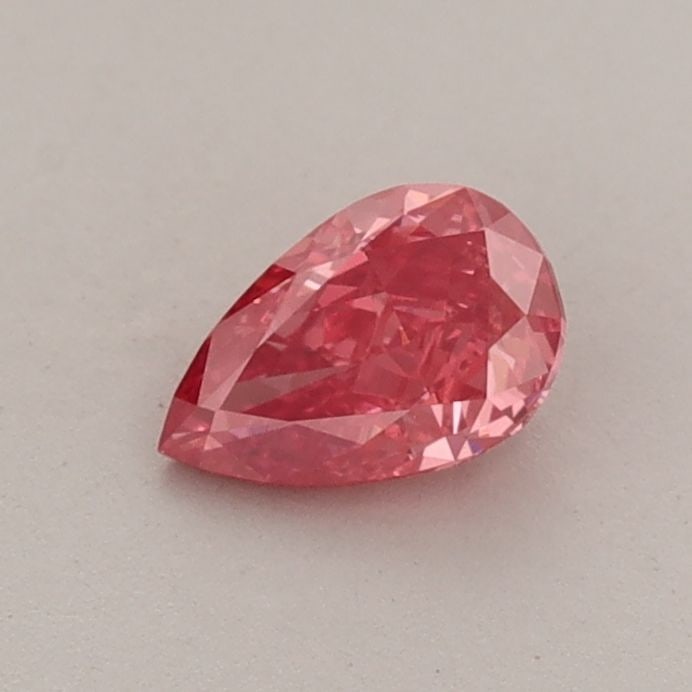 Loose Diamond - PEAR 0.44ct Fancy Vivid Red VS1: Loose Diamond - PEAR 0.44ct Fancy Vivid Red VS1 Source: This is a real non-mined Diamond that has been grown in a lab Shape: PEAR Carats: 0.44 Color: Fancy Vivid Red Certification: IGI Video: