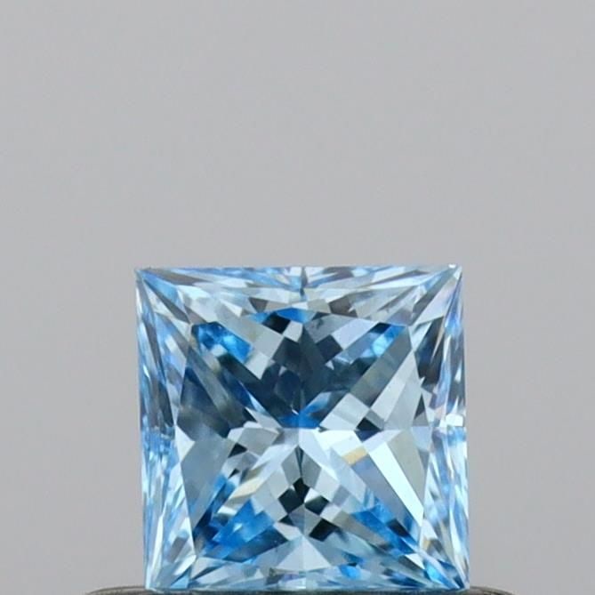 Loose Diamond - PRINCESS 0.41ct Fancy Intense Blue VS1: Loose Diamond - PRINCESS 0.41ct Fancy Intense Blue VS1 Source: This is a real non-mined Diamond that has been grown in a lab Shape: PRINCESS Carats: 0.41 Color: Fancy Intense Blue Certification: IGI V