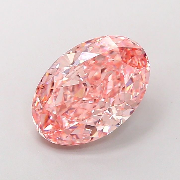 Loose Diamond - OVAL 4.01ct Fancy Vivid Pink VS1: Loose Diamond - OVAL 4.01ct Fancy Vivid Pink VS1 Source: This is a real non-mined Diamond that has been grown in a lab Shape: OVAL Carats: 4.01 Color: Fancy Vivid Pink Certification: IGI Video: