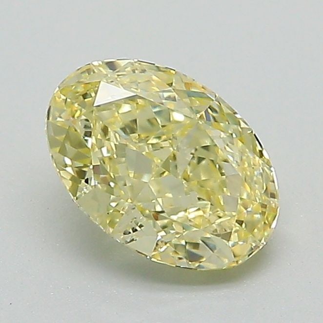 Loose Diamond - OVAL 1.06ct Fancy Yellow VS1: Loose Diamond - OVAL 1.06ct Fancy Yellow VS1 Source: This is a real non-mined Diamond that has been grown in a lab Shape: OVAL Carats: 1.06 Color: Fancy Yellow Certification: IGI Video: