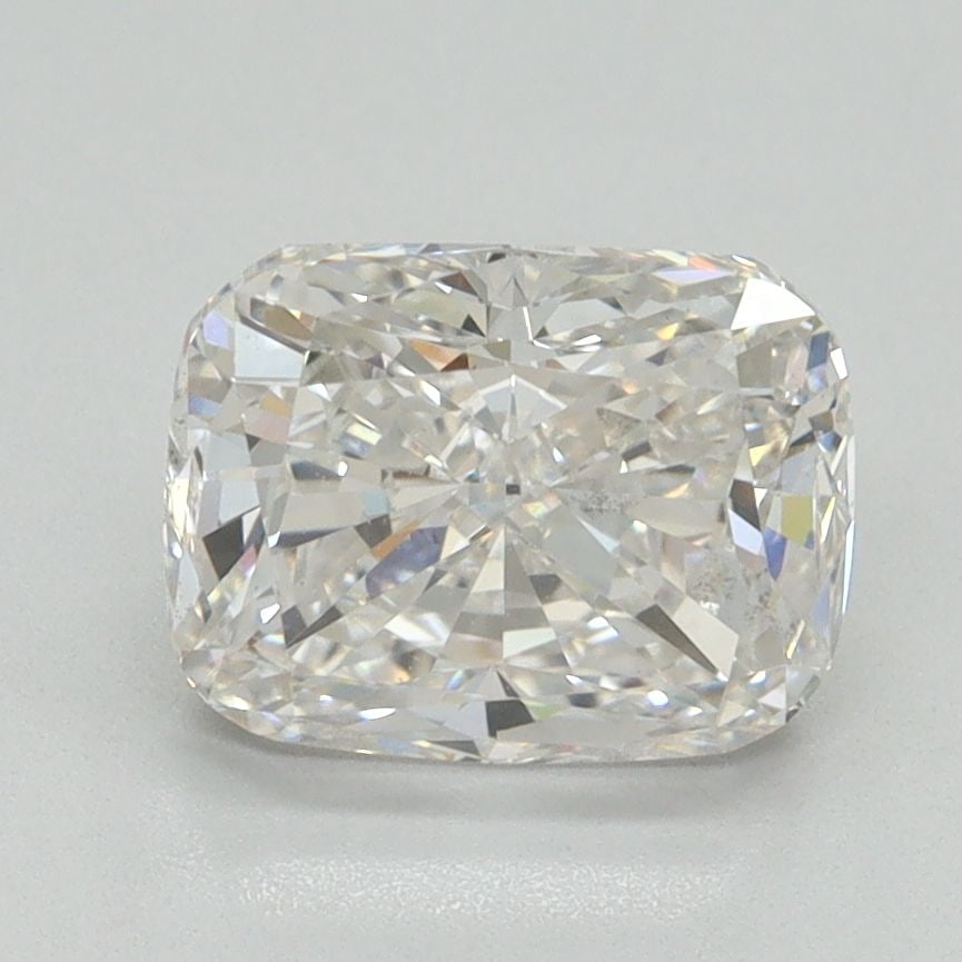 Loose Diamond - CUSHION BRILLIANT 2.06ct F VS2: Loose Diamond - CUSHION BRILLIANT 2.06ct F VS2 Source: This is a real non-mined Diamond that has been grown in a lab Shape: CUSHION BRILLIANT Carats: 2.06 Color: F Clarity: VS2 Certification: NONE Vid