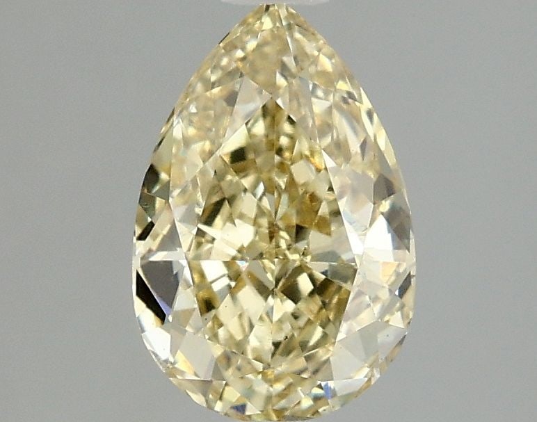 Loose Diamond - PEAR 1.55ct Fancy Intense Yellow VS2: Loose Diamond - PEAR 1.55ct Fancy Intense Yellow VS2 Source: This is a real non-mined Diamond that has been grown in a lab Shape: PEAR Carats: 1.55 Color: Fancy Intense Yellow Certification: IGI Video