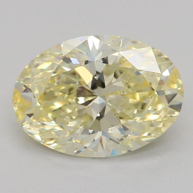 Loose Diamond - OVAL 1.03ct Fancy Yellow VS2: Loose Diamond - OVAL 1.03ct Fancy Yellow VS2 Source: This is a real non-mined Diamond that has been grown in a lab Shape: OVAL Carats: 1.03 Color: Fancy Yellow Certification: IGI Video: