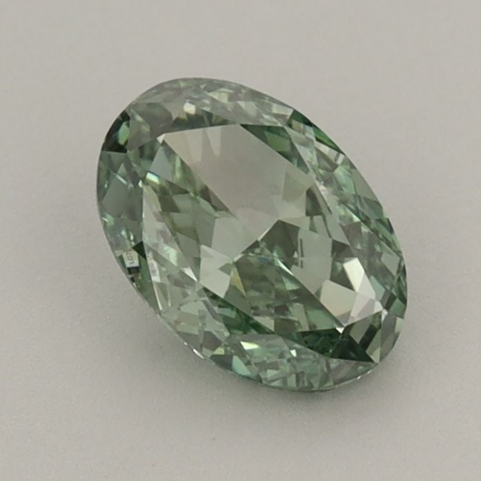 Loose Diamond - OVAL 0.82ct Fancy Vivid Green VS2: Loose Diamond - OVAL 0.82ct Fancy Vivid Green VS2 Source: This is a real non-mined Diamond that has been grown in a lab Shape: OVAL Carats: 0.82 Color: Fancy Vivid Green Certification: IGI Video: