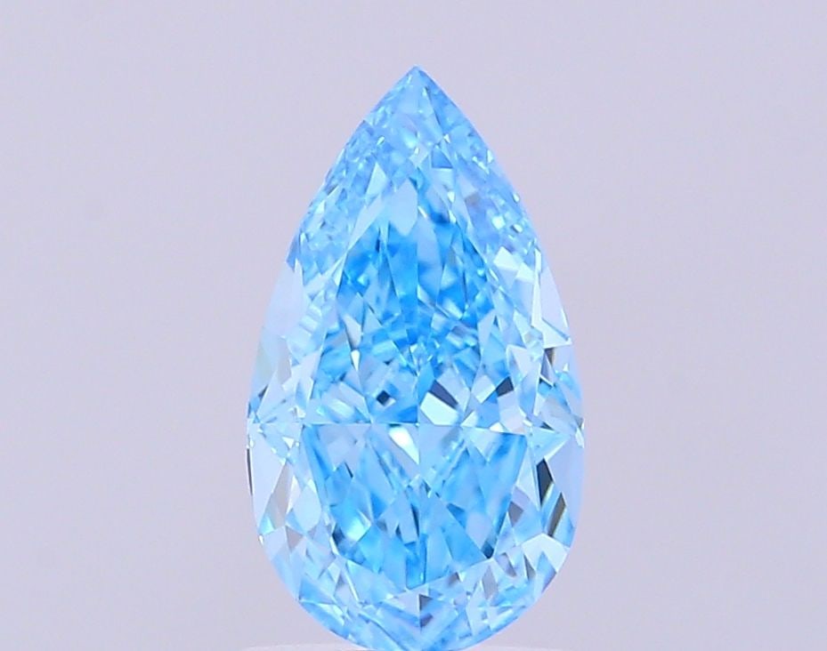 Loose Diamond - PEAR 1.75ct Fancy Vivid Blue VVS2: Loose Diamond - PEAR 1.75ct Fancy Vivid Blue VVS2 Source: This is a real non-mined Diamond that has been grown in a lab Shape: PEAR Carats: 1.75 Color: Fancy Vivid Blue Certification: IGI Video: