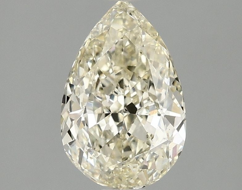 Loose Diamond - PEAR 1.53ct Fancy Light Yellow VS2: Loose Diamond - PEAR 1.53ct Fancy Light Yellow VS2 Source: This is a real non-mined Diamond that has been grown in a lab Shape: PEAR Carats: 1.53 Color: Fancy Light Yellow Certification: IGI Video: