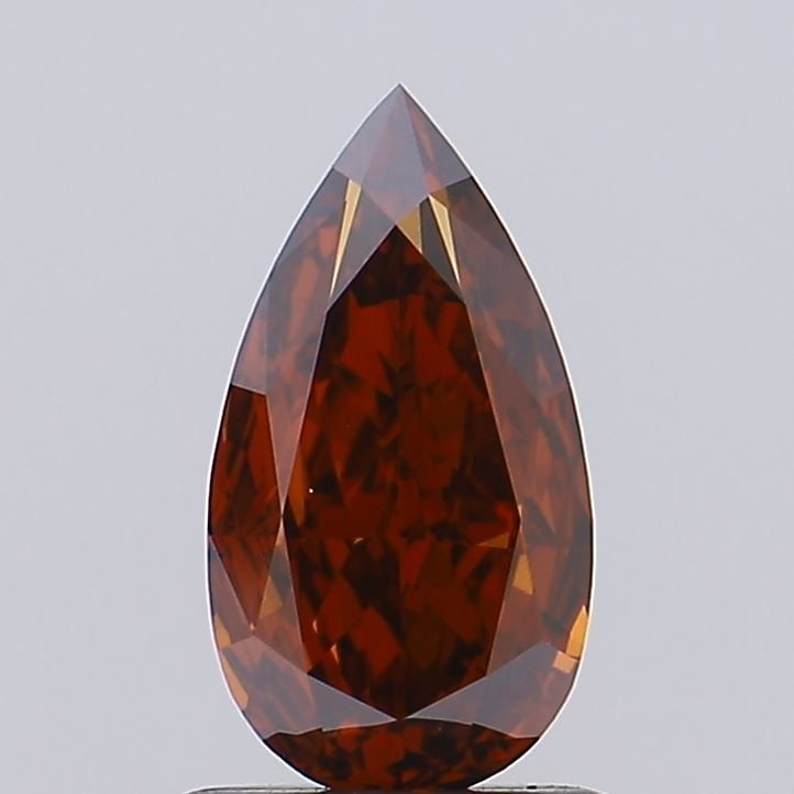 Loose Diamond - PEAR 1.01ct Fancy Deep Orange VS1 (1 of 1)