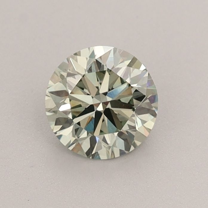Loose Diamond - ROUND 0.58ct Fancy Vivid Green VS2: Loose Diamond - ROUND 0.58ct Fancy Vivid Green VS2 Source: This is a real non-mined Diamond that has been grown in a lab Shape: ROUND Carats: 0.58 Color: Fancy Vivid Green Certification: IGI Video: