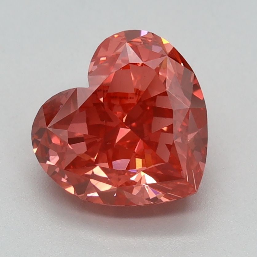 Loose Diamond - HEART 1.62ct Fancy Vivid Pink VS1: Loose Diamond - HEART 1.62ct Fancy Vivid Pink VS1 Source: This is a real non-mined Diamond that has been grown in a lab Shape: HEART Carats: 1.62 Color: Fancy Vivid Pink Certification: IGI Video: