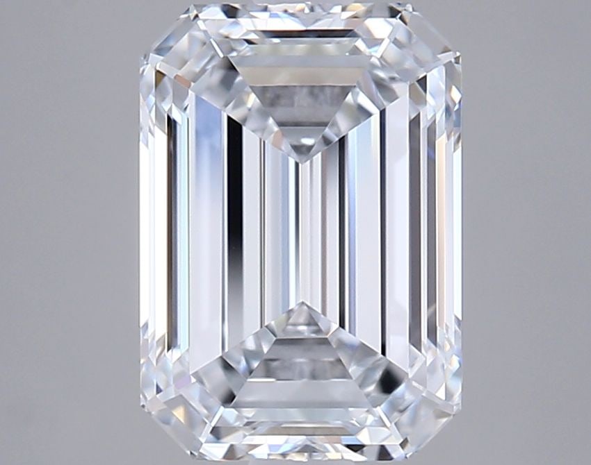 Loose Diamond - EMERALD 2.51ct F VVS2: Loose Diamond - EMERALD 2.51ct F VVS2 Source: This is a real non-mined Diamond that has been grown in a lab Shape: EMERALD Carats: 2.51 Color: F Clarity: VVS2 Certification: GIA Video: