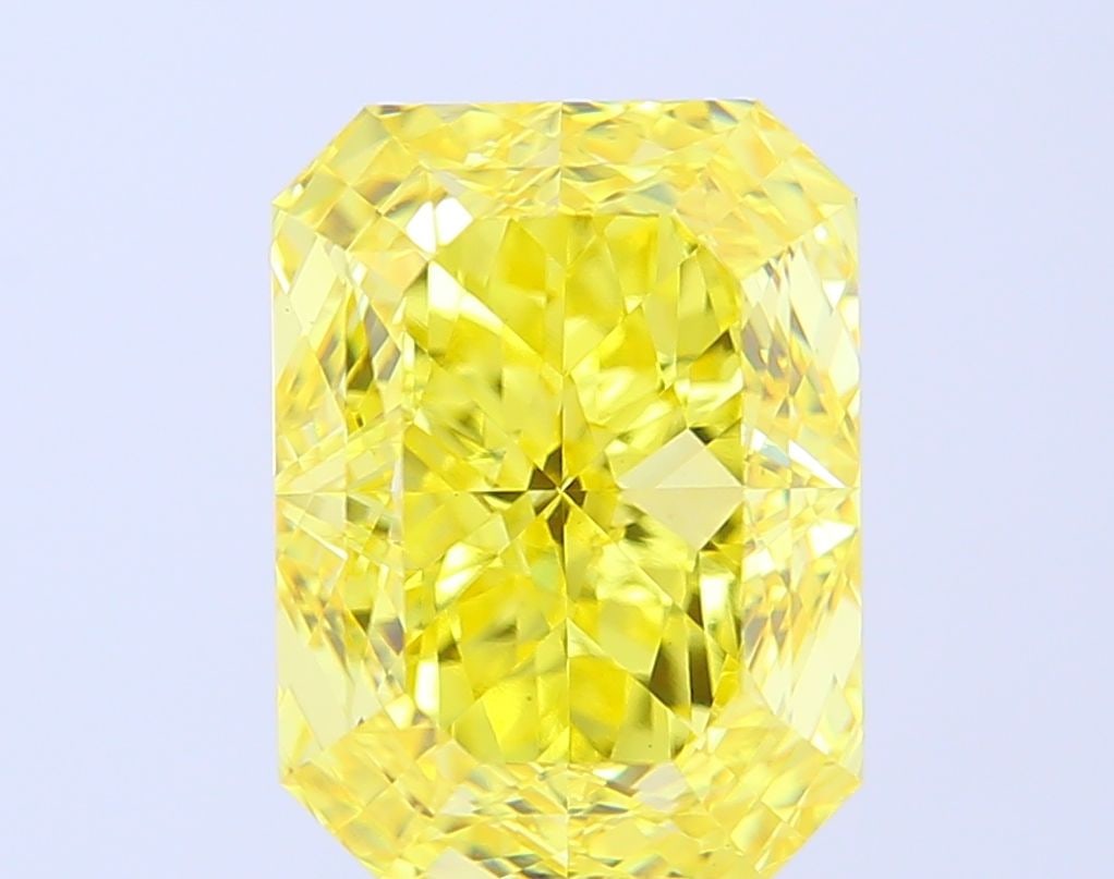 Loose Diamond - RADIANT 8.02ct Fancy Vivid Yellow VS1: Loose Diamond - RADIANT 8.02ct Fancy Vivid Yellow VS1 Source: This is a real non-mined Diamond that has been grown in a lab Shape: RADIANT Carats: 8.02 Color: Fancy Vivid Yellow Certification: IGI Vid