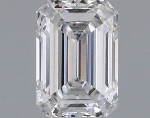 Loose Diamond - EMERALD 0.42ct E VVS2: Loose Diamond - EMERALD 0.42ct E VVS2 Source: This is a real non-mined Diamond that has been grown in a lab Shape: EMERALD Carats: 0.42 Color: E Clarity: VVS2 Certification: IGI Video: