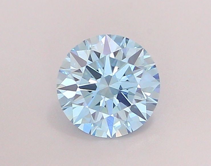 Ideal Loose Diamond - ROUND 1.01ct Fancy Vivid Blue VS1: Ideal Loose Diamond - ROUND 1.01ct Fancy Vivid Blue VS1 Source: This is a real non-mined Diamond that has been grown in a lab Shape: ROUND Carats: 1.01 Color: Fancy Vivid Blue Certification: IGI Video