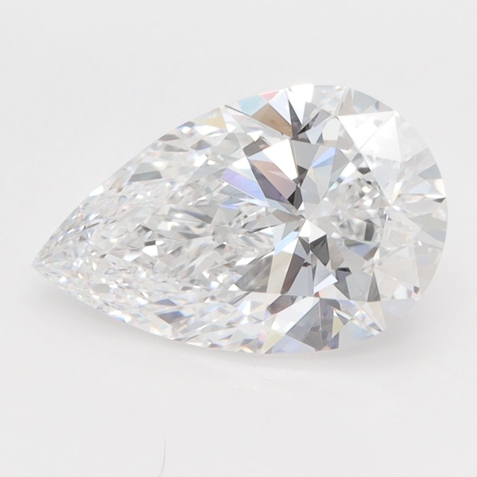 Loose Diamond - PEAR 2.1ct D VVS1: Loose Diamond - PEAR 2.1ct D VVS1 Source: This is a real non-mined Diamond that has been grown in a lab Shape: PEAR Carats: 2.1 Color: D Clarity: VVS1 Certification: IGI Video: