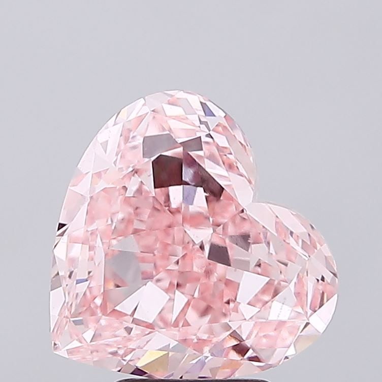 Loose Diamond - HEART 5.04ct Fancy Vivid Pink VVS2 (1 of 1)