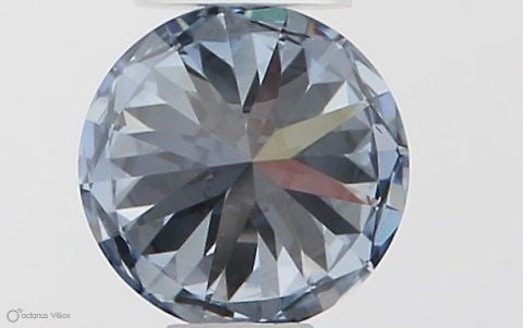 Loose Diamond - ROUND 0.35ct Fancy Intense Blue VS1 (1 of 1)