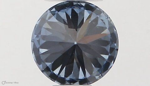 Loose Diamond - ROUND 0.36ct Fancy Vivid Blue VS2 (1 of 1)