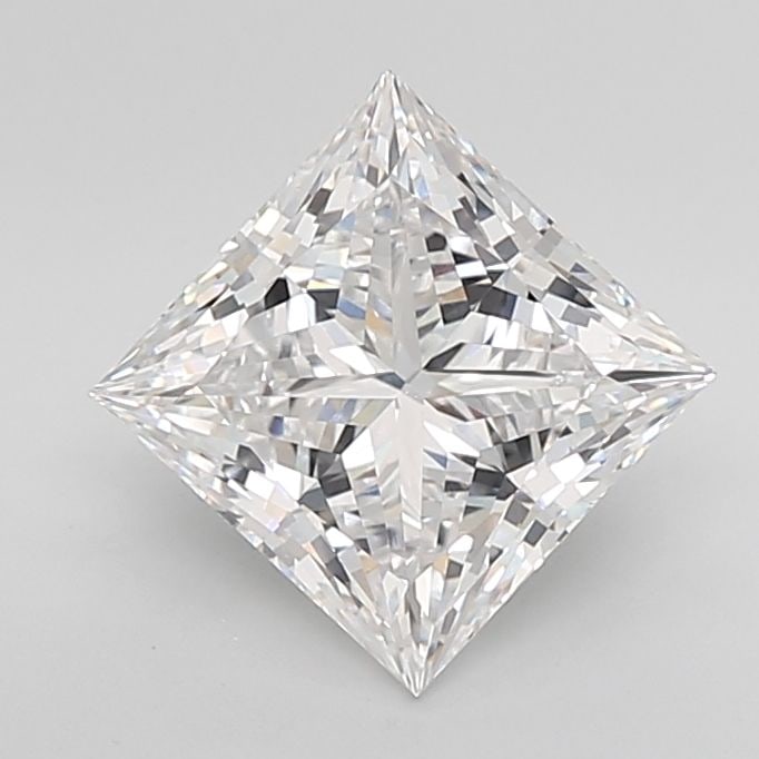 Loose Diamond - PRINCESS 3.6ct D VVS2: Loose Diamond - PRINCESS 3.6ct D VVS2 Source: This is a real non-mined Diamond that has been grown in a lab Shape: PRINCESS Carats: 3.6 Color: D Clarity: VVS2 Certification: GIA Video: