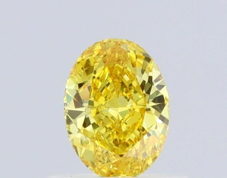 Loose Diamond - OVAL 0.57ct Fancy Yellow VS2: Loose Diamond - OVAL 0.57ct Fancy Yellow VS2 Source: This is a real non-mined Diamond that has been grown in a lab Shape: OVAL Carats: 0.57 Color: Fancy Yellow Certification: NONE Video: