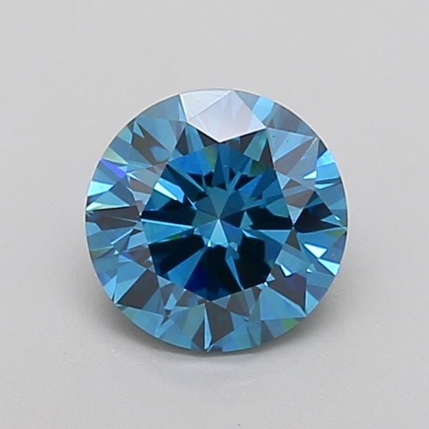 Ideal Loose Diamond - ROUND 1.21ct Fancy Vivid Blue VS1: Ideal Loose Diamond - ROUND 1.21ct Fancy Vivid Blue VS1 Source: This is a real non-mined Diamond that has been grown in a lab Shape: ROUND Carats: 1.21 Color: Fancy Vivid Blue Certification: IGI