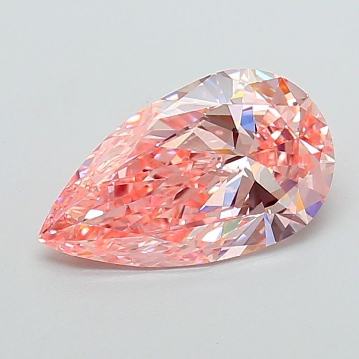 Loose Diamond - PEAR 3.09ct Fancy Intense Pink VVS2: Loose Diamond - PEAR 3.09ct Fancy Intense Pink VVS2 Source: This is a real non-mined Diamond that has been grown in a lab Shape: PEAR Carats: 3.09 Color: Fancy Intense Pink Certification: IGI Video: