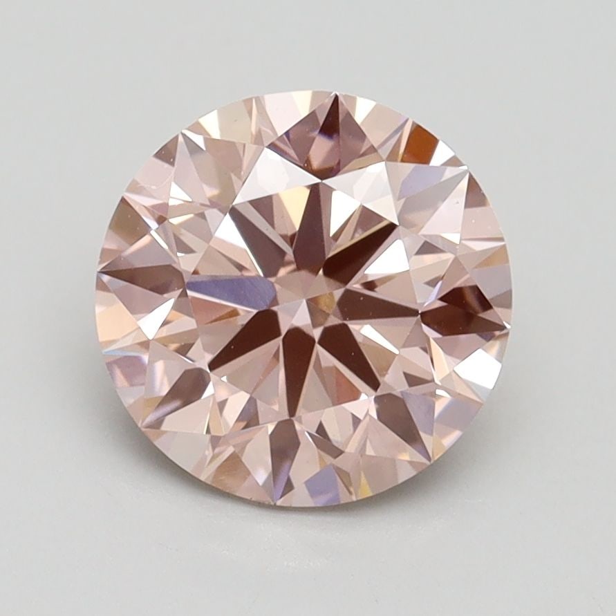 Ideal Loose Diamond - ROUND 2.01ct Fancy Intense Pink VS1: Ideal Loose Diamond - ROUND 2.01ct Fancy Intense Pink VS1 Source: This is a real non-mined Diamond that has been grown in a lab Shape: ROUND Carats: 2.01 Color: Fancy Intense Pink Certification: IGI V