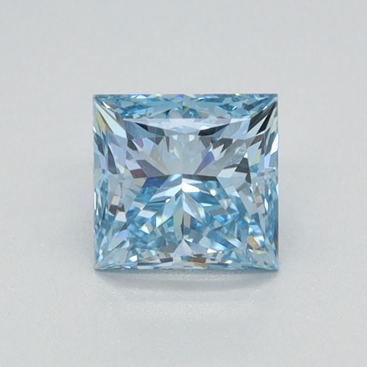 Loose Diamond - PRINCESS 0.72ct Fancy Intense Blue VS1: Loose Diamond - PRINCESS 0.72ct Fancy Intense Blue VS1 Source: This is a real non-mined Diamond that has been grown in a lab Shape: PRINCESS Carats: 0.72 Color: Fancy Intense Blue Certification: IGI V