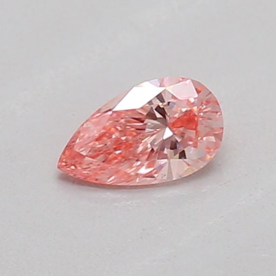Loose Diamond - PEAR 0.15ct Fancy Vivid Pink VS1: Loose Diamond - PEAR 0.15ct Fancy Vivid Pink VS1 Source: This is a real non-mined Diamond that has been grown in a lab Shape: PEAR Carats: 0.15 Color: Fancy Vivid Pink Certification: IGI PLEASE NOTE: