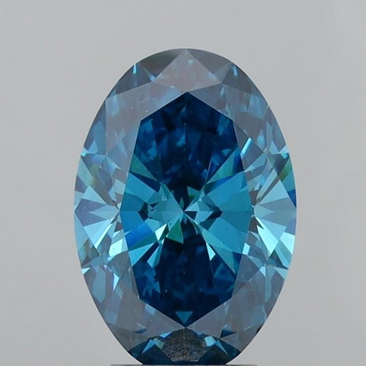 Loose Diamond - OVAL 4.01ct Fancy Vivid Blue VS1: Loose Diamond - OVAL 4.01ct Fancy Vivid Blue VS1 Source: This is a real non-mined Diamond that has been grown in a lab Shape: OVAL Carats: 4.01 Color: Fancy Vivid Blue Certification: IGI Video: